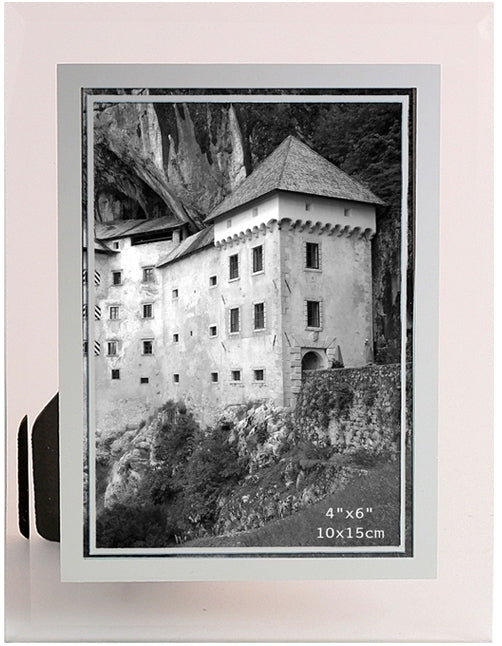 Mirror photo frame 4x6, mirror picture frame